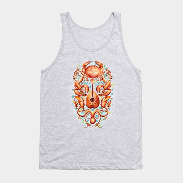 URIC ACID ORCHESTRA Tank Top by ADAMLAWLESS